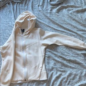 Light peach Nike Zipup
